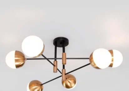 Потолочная люстра Eurosvet Nuvola 70129/6 латунь