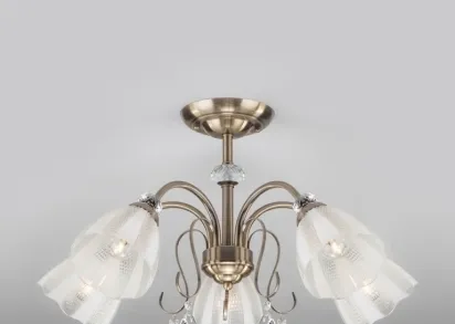 Потолочный светильник Eurosvet 30155/5 античная бронза