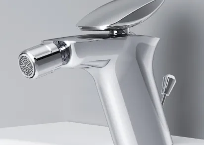 Биде напольное AM.PM Spirit 2.0 C703111WH белый глянец + смеситель хром